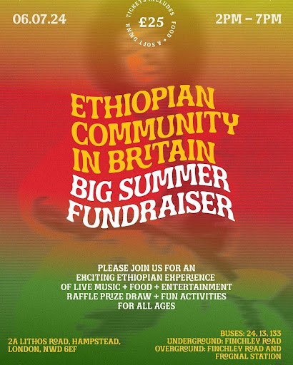 Ethiopian Community in Britain – Big Summer Fundraiser